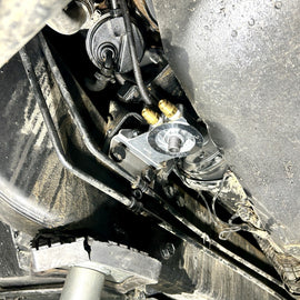 SABAR H1 coolant filter installed under a Hummer H1